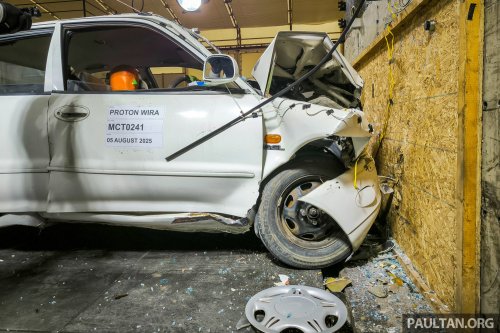 They don’t make them like they used to? 1993 Proton Wira in NCAP-style crash test is a grim safety reminder