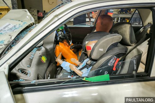 They don’t make them like they used to? 1993 Proton Wira in NCAP-style crash test is a grim safety reminder