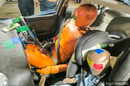 They don’t make them like they used to? 1993 Proton Wira in NCAP-style crash test is a grim safety reminder