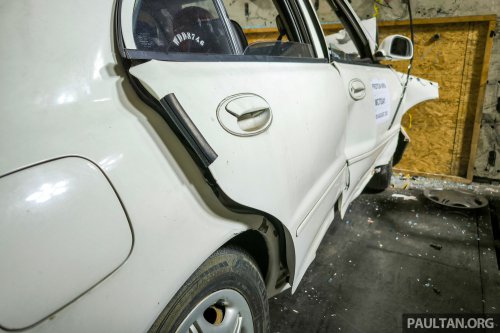 They don’t make them like they used to? 1993 Proton Wira in NCAP-style crash test is a grim safety reminder