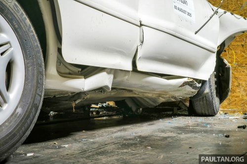 They don’t make them like they used to? 1993 Proton Wira in NCAP-style crash test is a grim safety reminder