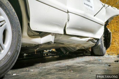 They don’t make them like they used to? 1993 Proton Wira in NCAP-style crash test is a grim safety reminder