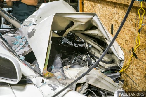 They don’t make them like they used to? 1993 Proton Wira in NCAP-style crash test is a grim safety reminder