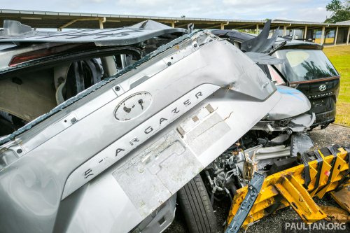 They don’t make them like they used to? 1993 Proton Wira in NCAP-style crash test is a grim safety reminder