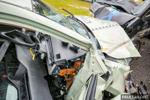 They don’t make them like they used to? 1993 Proton Wira in NCAP-style crash test is a grim safety reminder