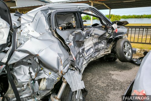 They don’t make them like they used to? 1993 Proton Wira in NCAP-style crash test is a grim safety reminder
