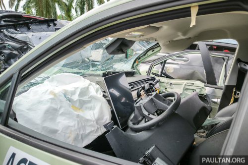 They don’t make them like they used to? 1993 Proton Wira in NCAP-style crash test is a grim safety reminder