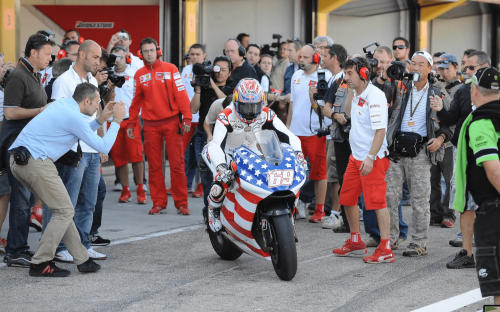 Nicky Hayden Ducati Desmosedici GP08 for auction