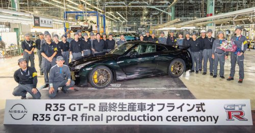 Nissan, Nissan GT-R, Nissan GT-R production has ended after 18 years – 48,000 units; final car is a Premium Edition T-Spec