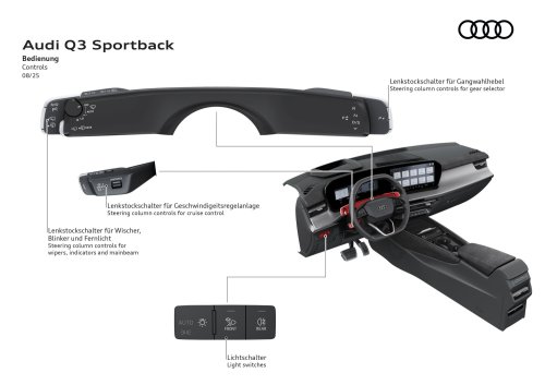 2025 Audi Q3 Sportback unveiled – 29 mm lower roofline, offered with petrol, diesel, PHEV powertrains