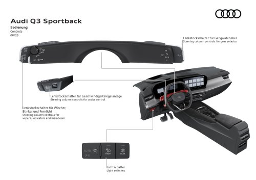 2025 Audi Q3 Sportback unveiled – 29 mm lower roofline, offered with petrol, diesel, PHEV powertrains