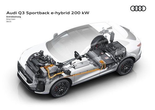 2025 Audi Q3 Sportback unveiled – 29 mm lower roofline, offered with petrol, diesel, PHEV powertrains