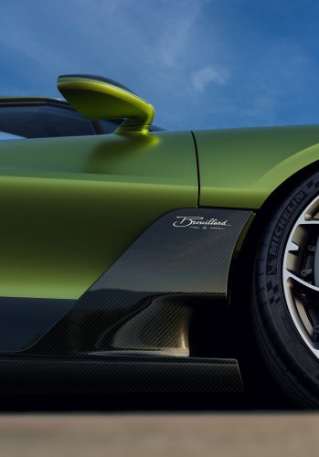 Bugatti, Bugatti Brouillard unveiled – one-off, coupé version of 1,600 PS 8.0 litre W16 quad-turbo Mistral