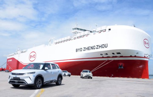 BYD Zhengzhou ship delivers BYD cars to Malaysia – shorter delivery times, greater volumes promised