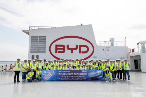 BYD Zhengzhou ship delivers BYD cars to Malaysia – shorter delivery times, greater volumes promised