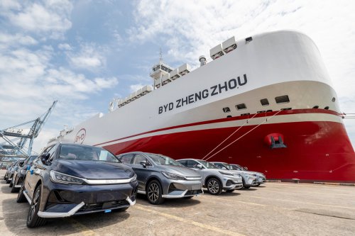 BYD Zhengzhou ship delivers BYD cars to Malaysia – shorter delivery times, greater volumes promised