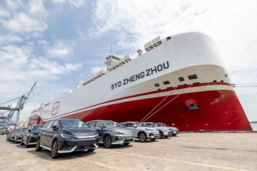 BYD Zhengzhou ship delivers BYD cars to Malaysia – shorter delivery times, greater volumes promised
