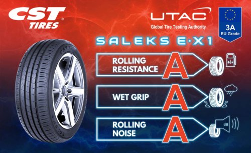 CST SALEKS E.X1 – a premium performance tyre designed for both petrol and electric MPVs and SUVs