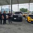 Kelantan JPJ seizes 13 luxury cars worth nearly RM5 mil – no road tax, insurance, lesen, fake number plates