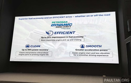 Petronas Dynamic Diesel Euro 5 with Pro-Drive – now cleaner, more power, up to 20% better fuel economy