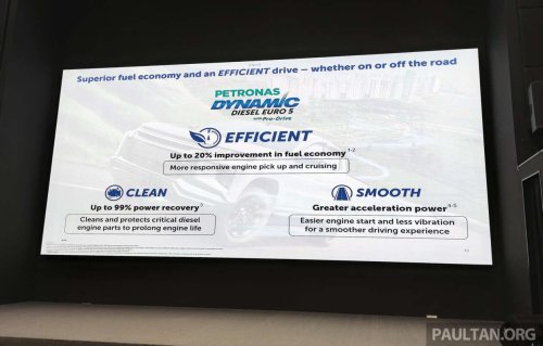 Petronas Dynamic Diesel Euro 5 with Pro-Drive – now cleaner, more power, up to 20% better fuel economy