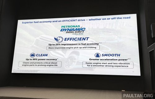 Petronas Dynamic Diesel Euro 5 with Pro-Drive – now cleaner, more power, up to 20% better fuel economy