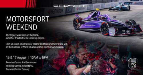 Porsche Motorsport Weekend – Celebrating Motorsport Heritage across Porsche Centres
