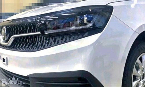 Proton, 2025 Proton Saga MC3 shown on livestream – new face, exterior lighting; dual screens on revised dash