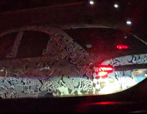 Proton, 2025 Proton Saga MC3 seen at night – rear taillights with S70-like LED signature; LED projector headlamps