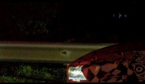 2025 Proton Saga MC3 seen at night – rear taillights with S70-like LED signature; LED projector headlamps