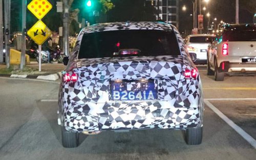 2025 Proton Saga MC3 shown on livestream – new face, exterior lighting; dual screens on revised dash