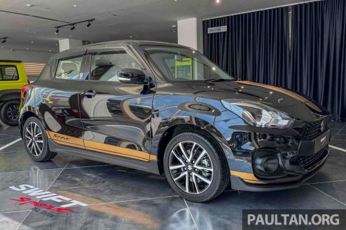 Suzuki Swift Sport Final Edition launched in Malaysia – cosmetic upgrades, 10-inch head unit; from RM138k