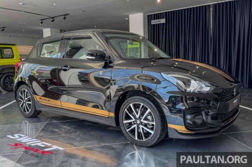 Suzuki, Suzuki Swift, Suzuki Swift Sport, Suzuki Swift Sport Final Edition launched in Malaysia – cosmetic upgrades, 10-inch head unit; from RM138k