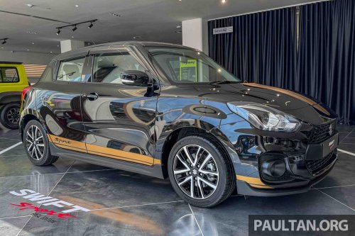 Suzuki Swift Sport Final Edition launched in Malaysia – cosmetic upgrades, 10-inch head unit; from RM138k