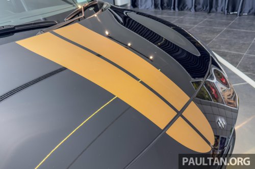 Suzuki Swift Sport Final Edition launched in Malaysia – cosmetic upgrades, 10-inch head unit; from RM138k