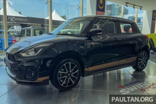 Suzuki Swift Sport Final Edition launched in Malaysia – cosmetic upgrades, 10-inch head unit; from RM138k