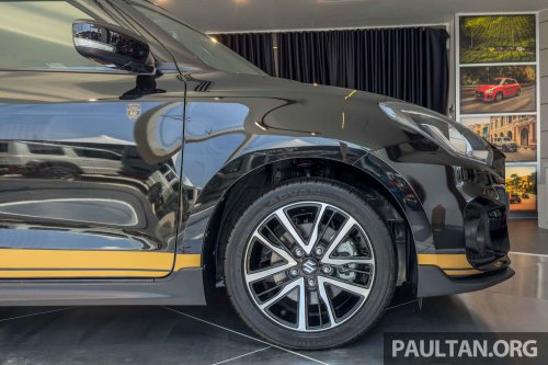 Suzuki Swift Sport Final Edition launched in Malaysia – cosmetic upgrades, 10-inch head unit; from RM138k