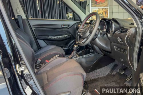 Suzuki Swift Sport Final Edition launched in Malaysia – cosmetic upgrades, 10-inch head unit; from RM138k