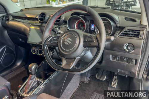 Suzuki Swift Sport Final Edition launched in Malaysia – cosmetic upgrades, 10-inch head unit; from RM138k
