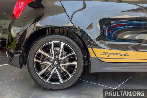 Suzuki Swift Sport Final Edition launched in Malaysia – cosmetic upgrades, 10-inch head unit; from RM138k