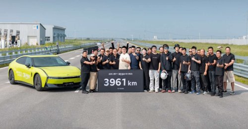 Xpeng, XPeng P7, Xiaomi, Xpeng P7 completes 24-hour endurance test – EV sets new distance record of 3,961 km, beats Xiaomi YU7