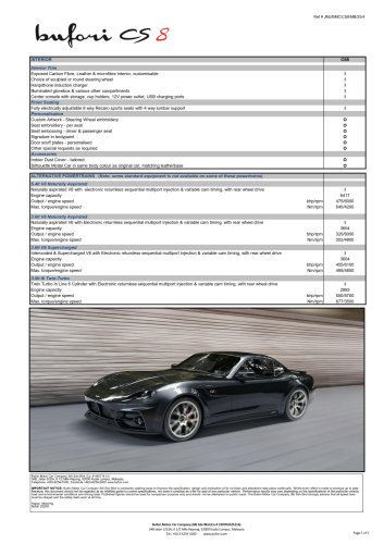 Bufori CS8 launched – Malaysian-made GT with 6.4L V8; 810 hp, 0-100 3.0s; carbon-kevlar body; RM2.188m