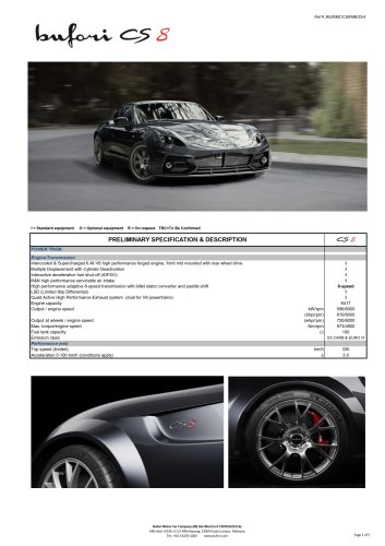 Bufori CS8 launched – Malaysian-made GT with 6.4L V8; 810 hp, 0-100 3.0s; carbon-kevlar body; RM2.188m