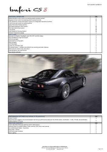 Bufori CS8 launched – Malaysian-made GT with 6.4L V8; 810 hp, 0-100 3.0s; carbon-kevlar body; RM2.188m