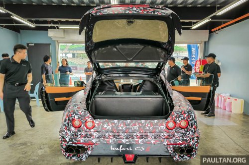 Bufori CS8 launched – Malaysian-made GT with 6.4L V8; 810 hp, 0-100 3.0s; carbon-kevlar body; RM2.188m