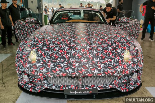 Bufori CS8 launched – Malaysian-made GT with 6.4L V8; 810 hp, 0-100 3.0s; carbon-kevlar body; RM2.188m
