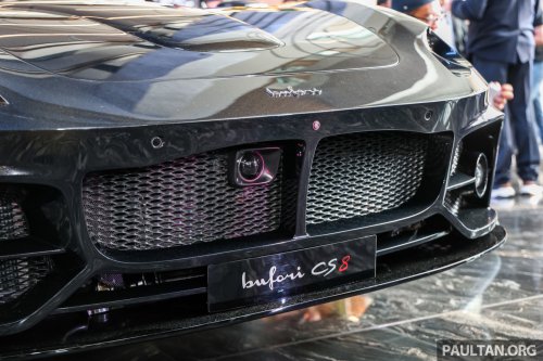 Bufori CS8 launched – Malaysian-made GT with 6.4L V8; 810 hp, 0-100 3.0s; carbon-kevlar body; RM2.188m