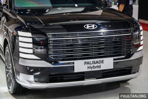 2025 Hyundai Palisade on display at GIIAS – second-gen, seven-seat SUV with 2.5T hybrid; from RM286k