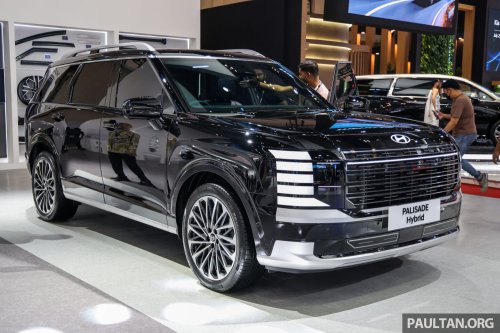 Hyundai, Hyundai Palisade, SUV, 2025 Hyundai Palisade on display at GIIAS – second-gen, seven-seat SUV with 2.5T hybrid; from RM286k