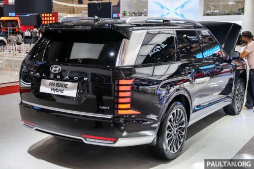 Hyundai, Hyundai Palisade, SUV, 2025 Hyundai Palisade on display at GIIAS – second-gen, seven-seat SUV with 2.5T hybrid; from RM286k